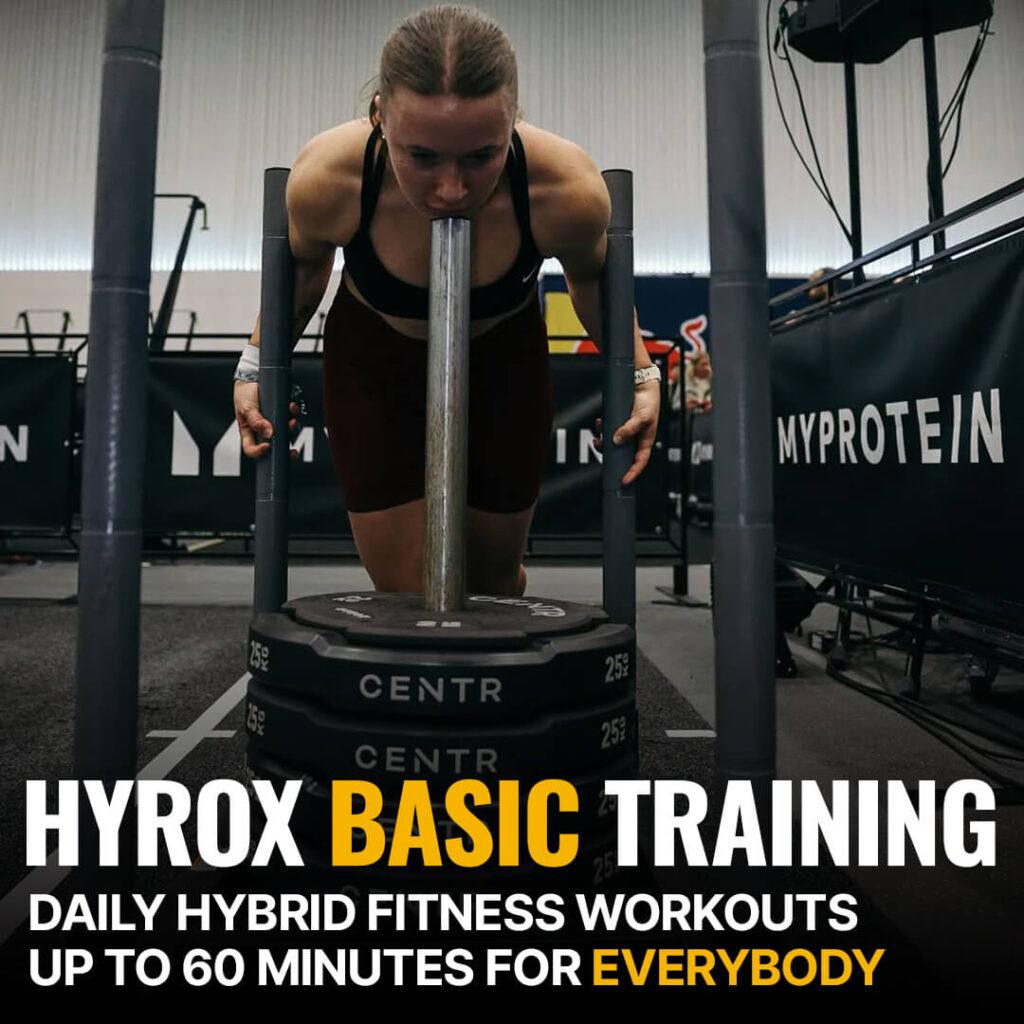 Hyrox Basic Training Plan