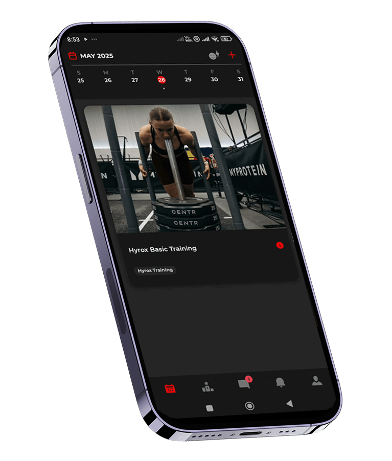 Hyrox Training Mobile App
