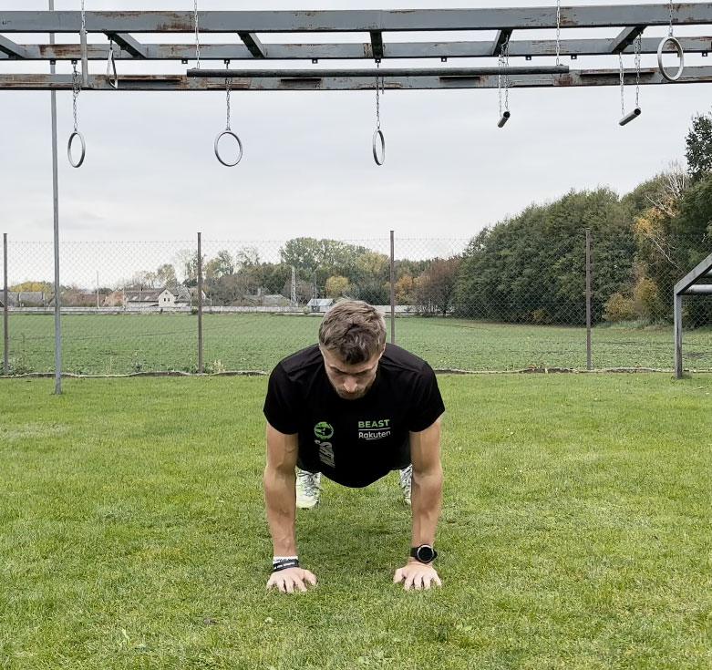 Narrow Push Ups