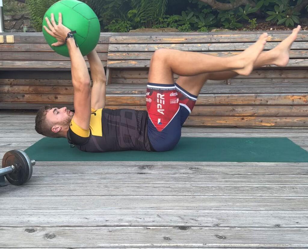 Dead Bug Ball Hold
