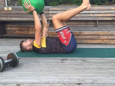 Dead Bug Ball Hold