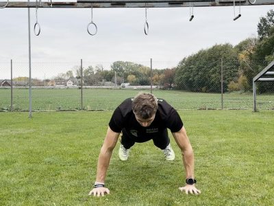 Wide Push Ups